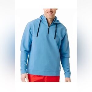 ZYIA ACTIVE Sky Tech Men's Quarter Zip Hoodie